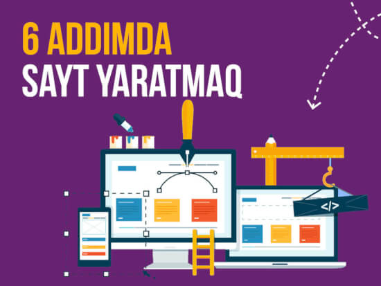 6 addımla sayt yaratmaq və saytdan pul qazanmaq