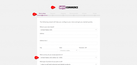 WooCommerce konfiqurasiya