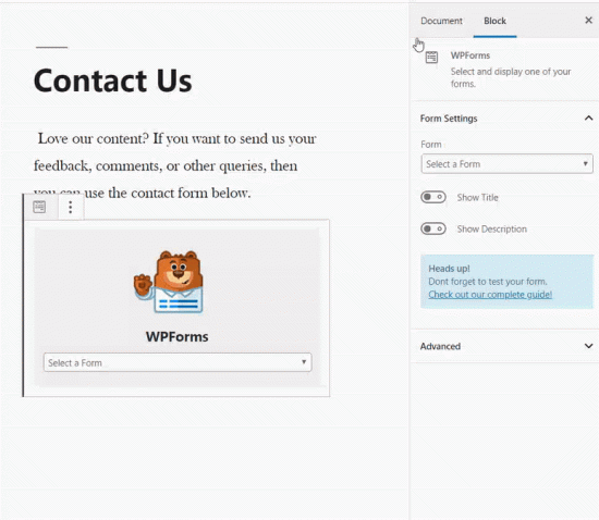 WordPress -də əlaqə forması yarat
saytda əlaqə forması