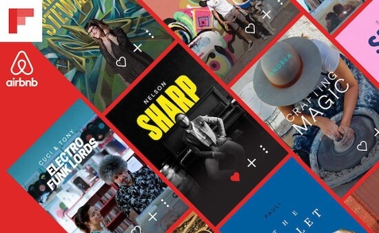 marka tərəfdaşlığı
Airbnb, Flipboard