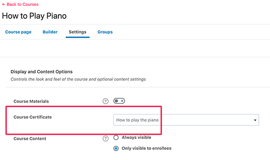 kurs sertifikatı hazırla
