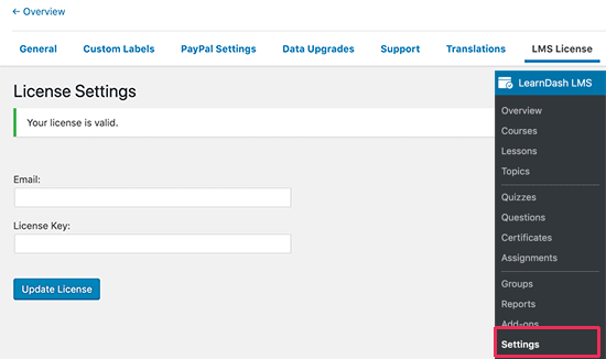Learndash plugin 
onlayn kurs yarat