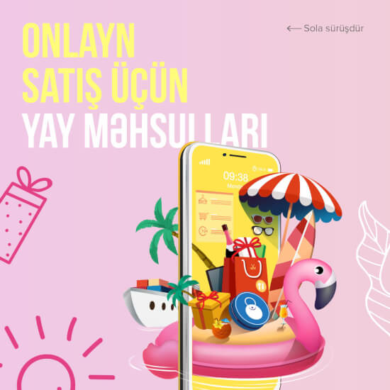 Onlayn satış üçün yay məhsulları