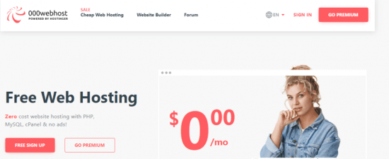 pulsuz veb hosting şirkəti