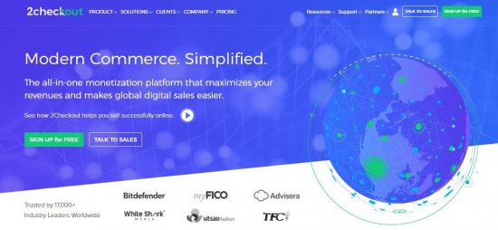2checkout hesabı yarat
onlayn ödəniş gateway