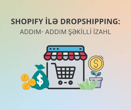 Shopify ilə dropshipping: Addım-addım şəkilli izahla